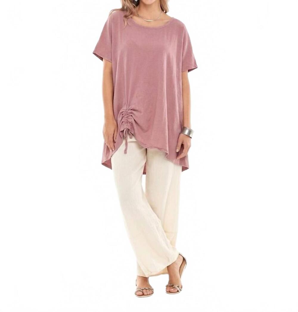 NEW OH MY GAUZE! ana rouching top in blossom